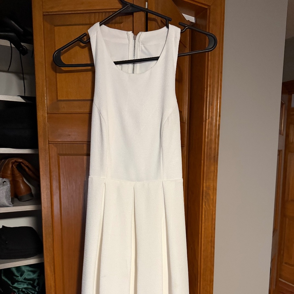 White short dress